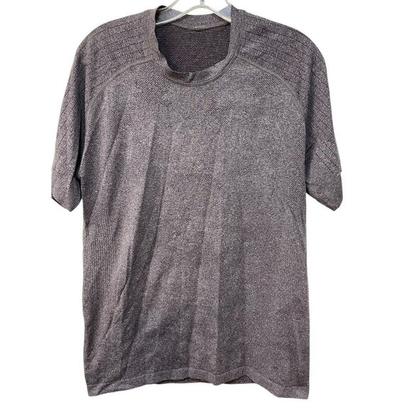 Lululemon Vent Tech Shirt Heathered Purple Men’s Size M Active Gym Athletic - Picture 1 of 6
